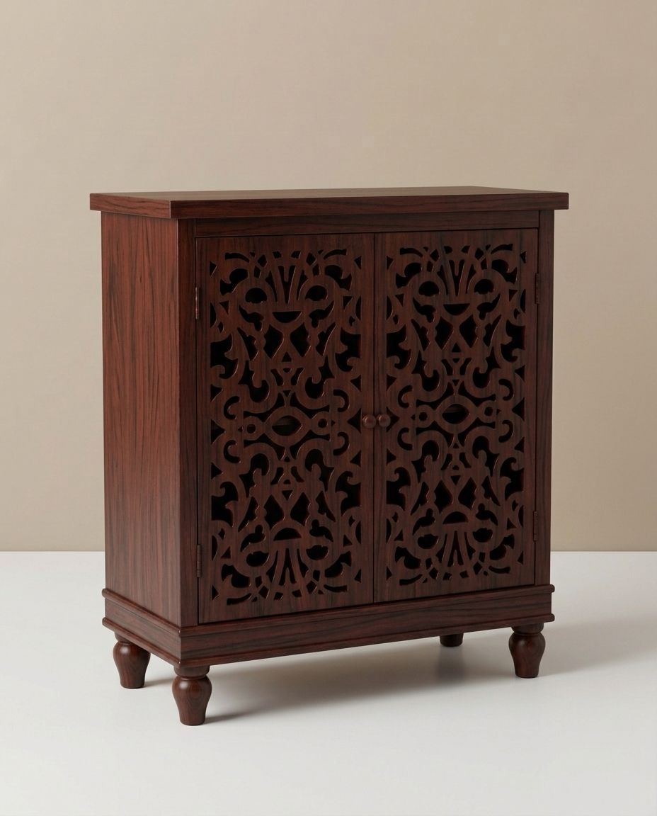 Alpha Joy Vintage Sideboard Buffet Cabinet