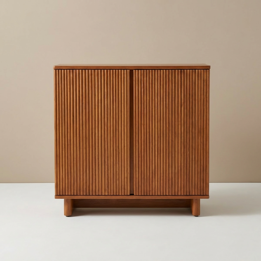 Better Homes & Gardens Lillian Fluted Bar Cabinet