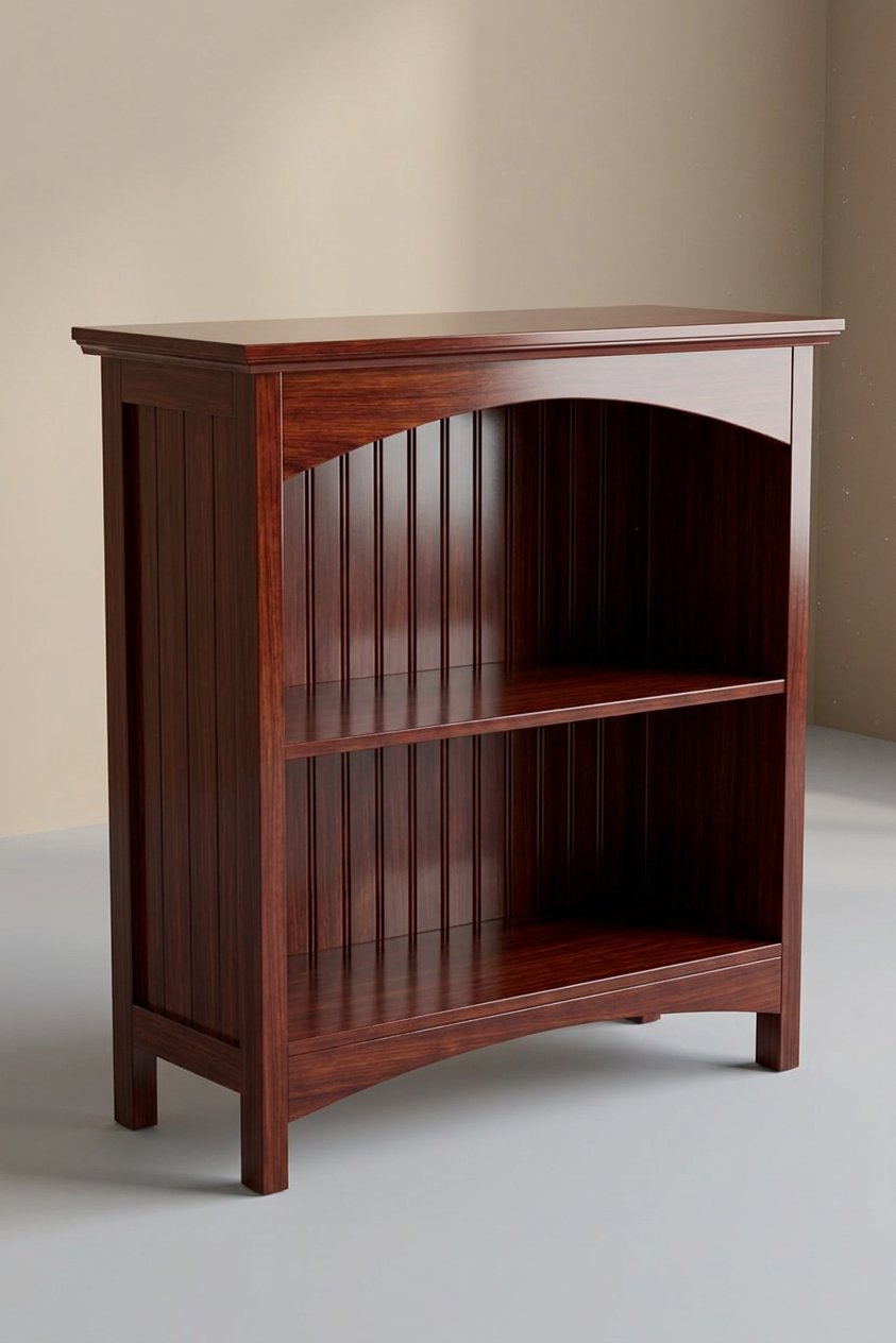 eHemco 2-Tier Storage Shelf Bookcase