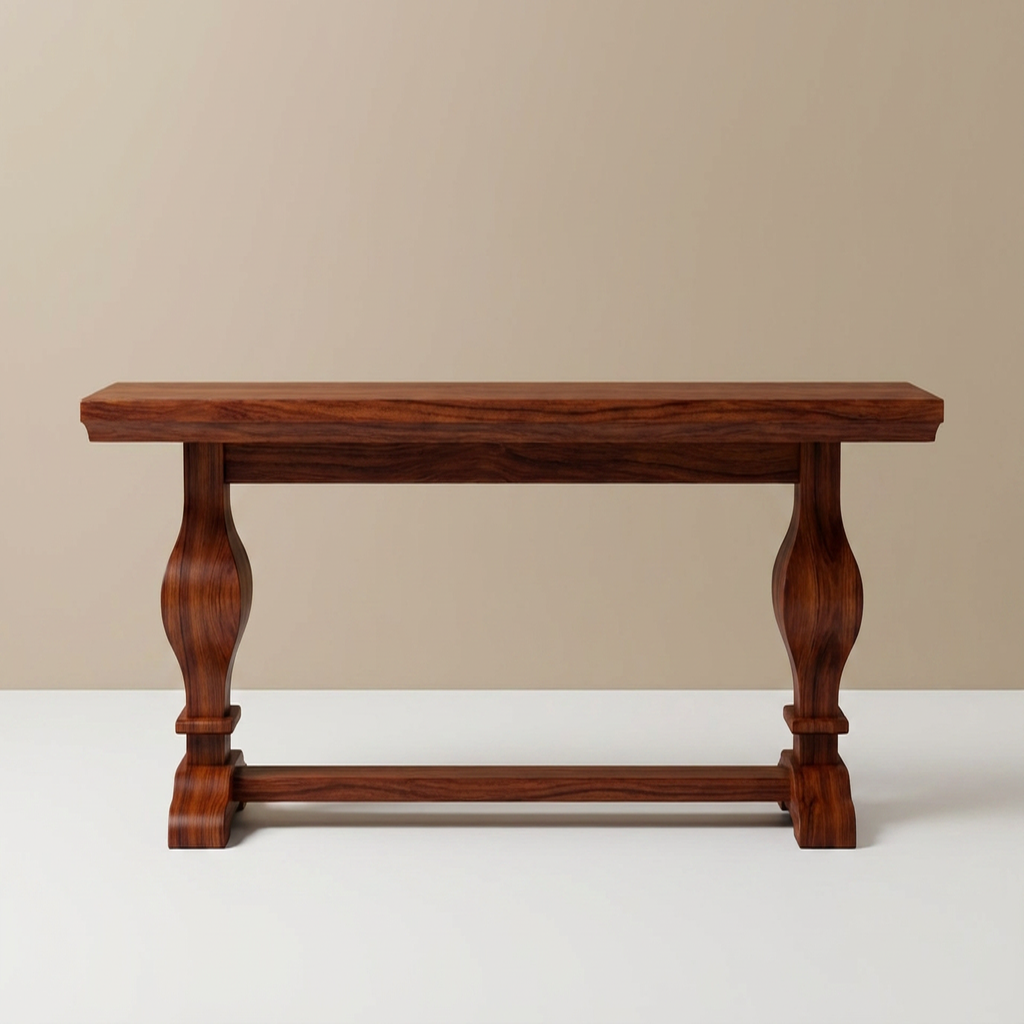 Linon Larson Solid Pine Dining Bench