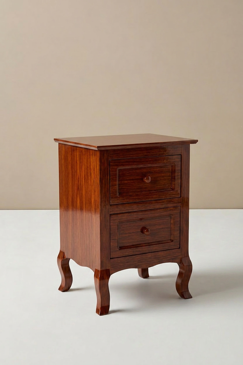 UBesGoo Set of 2 White Nightstands