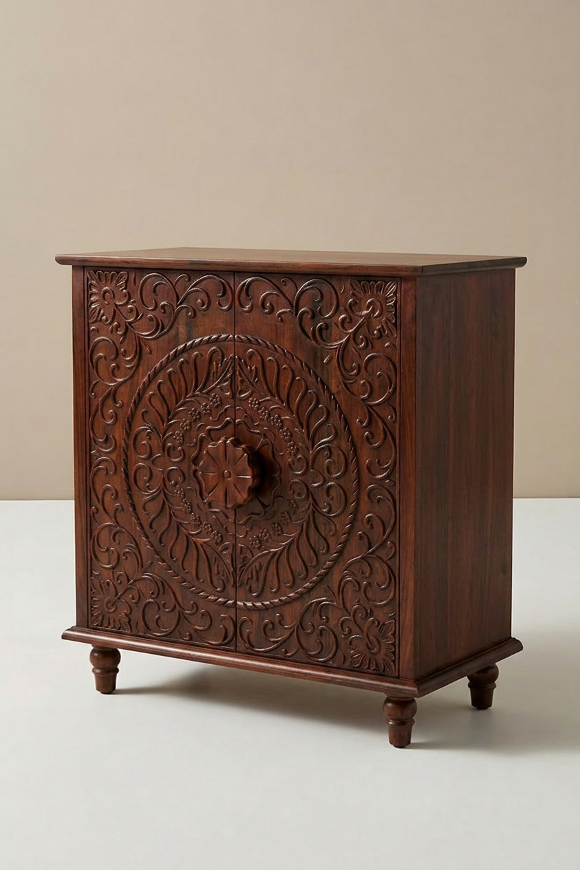 HLR 32" Mid-Century Modern Accent Cabinet