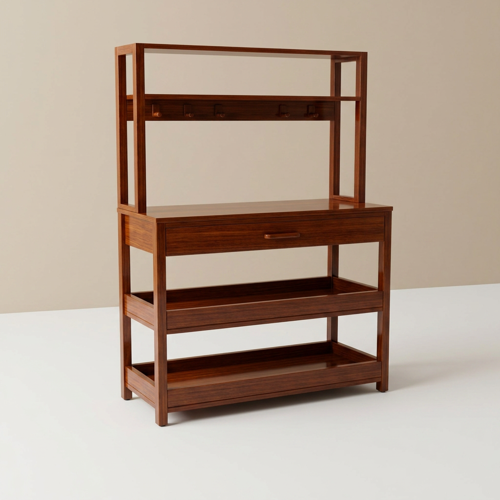 Tribesigns 5-Tier Kitchen Baker's Rack with Power Outlets
