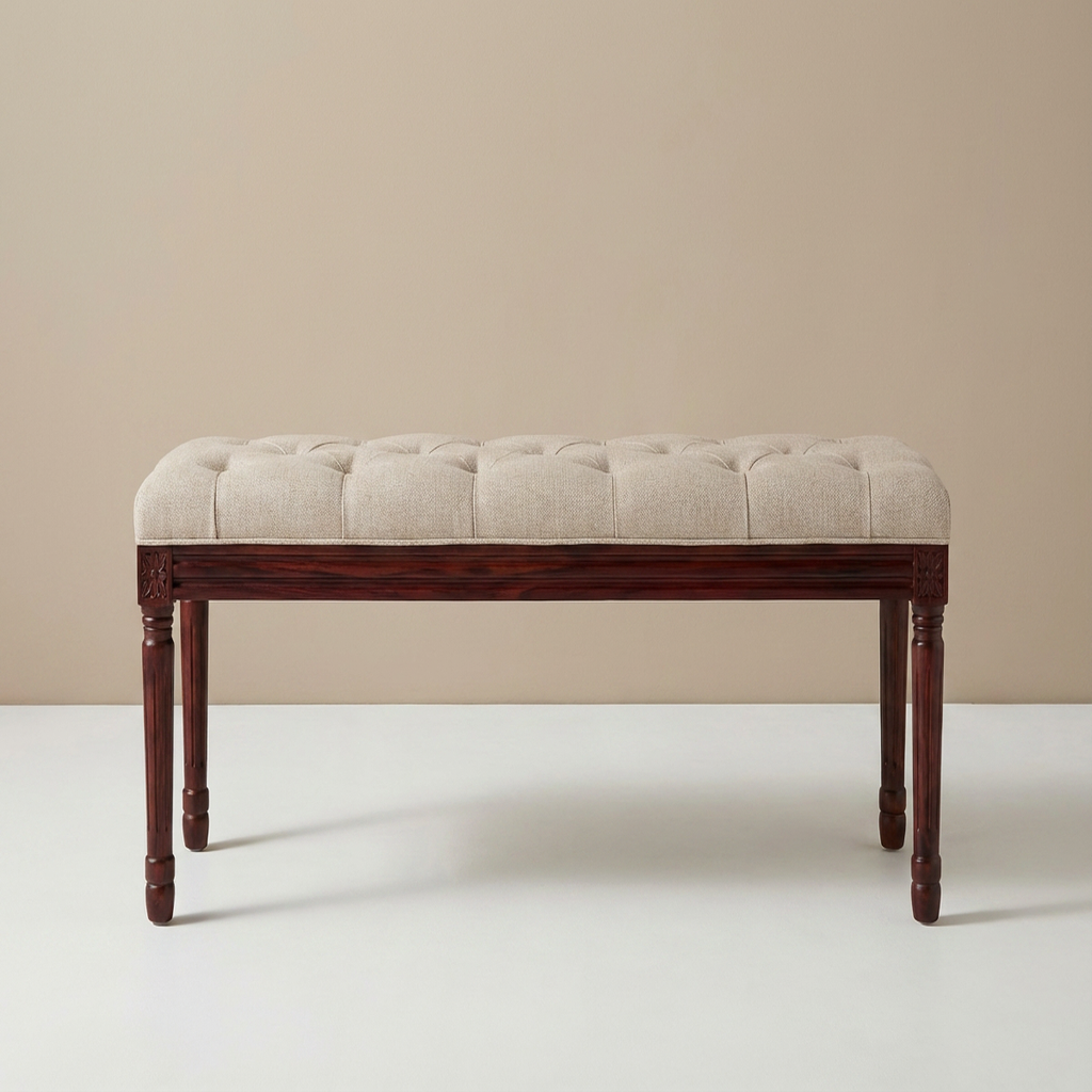 Dycanpo 44" Vintage Upholstered Bench