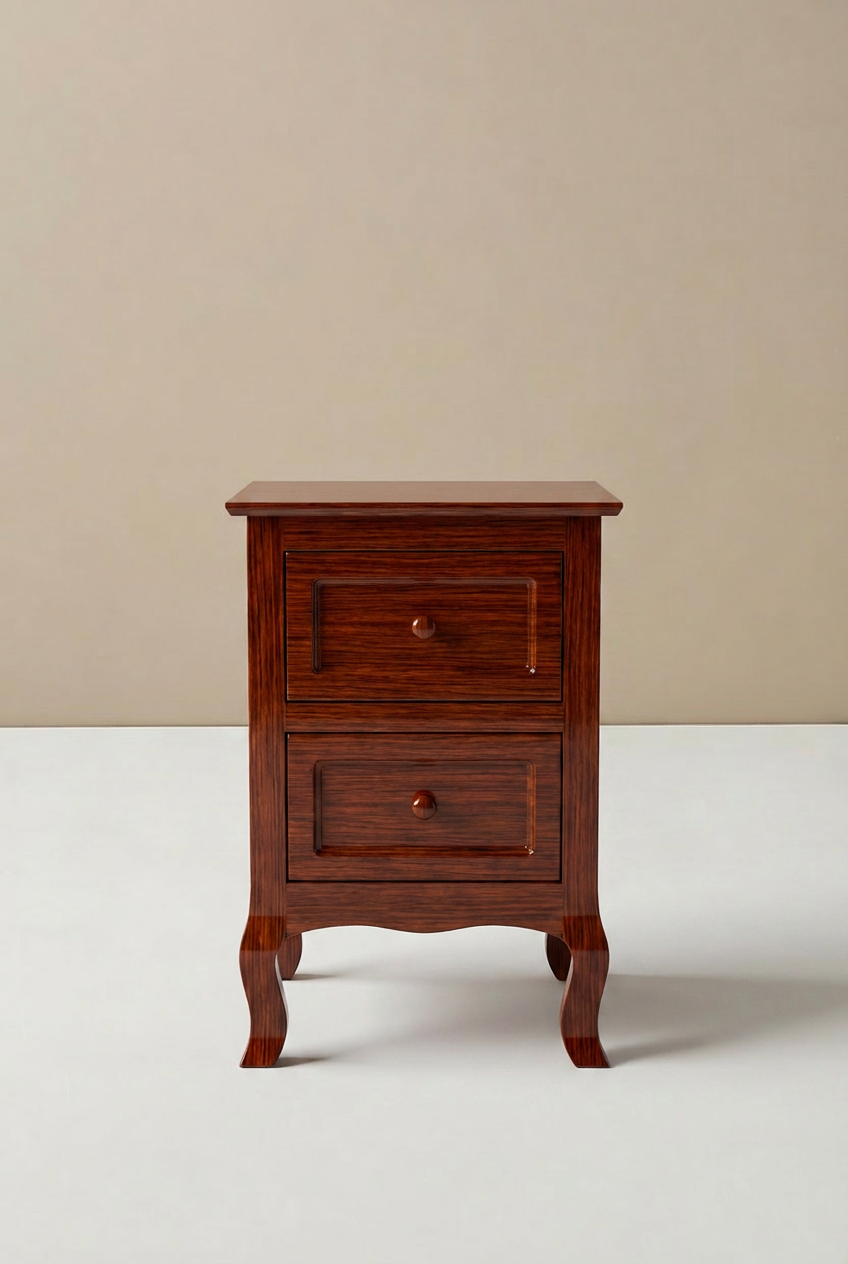 UBesGoo Set of 2 White Nightstands