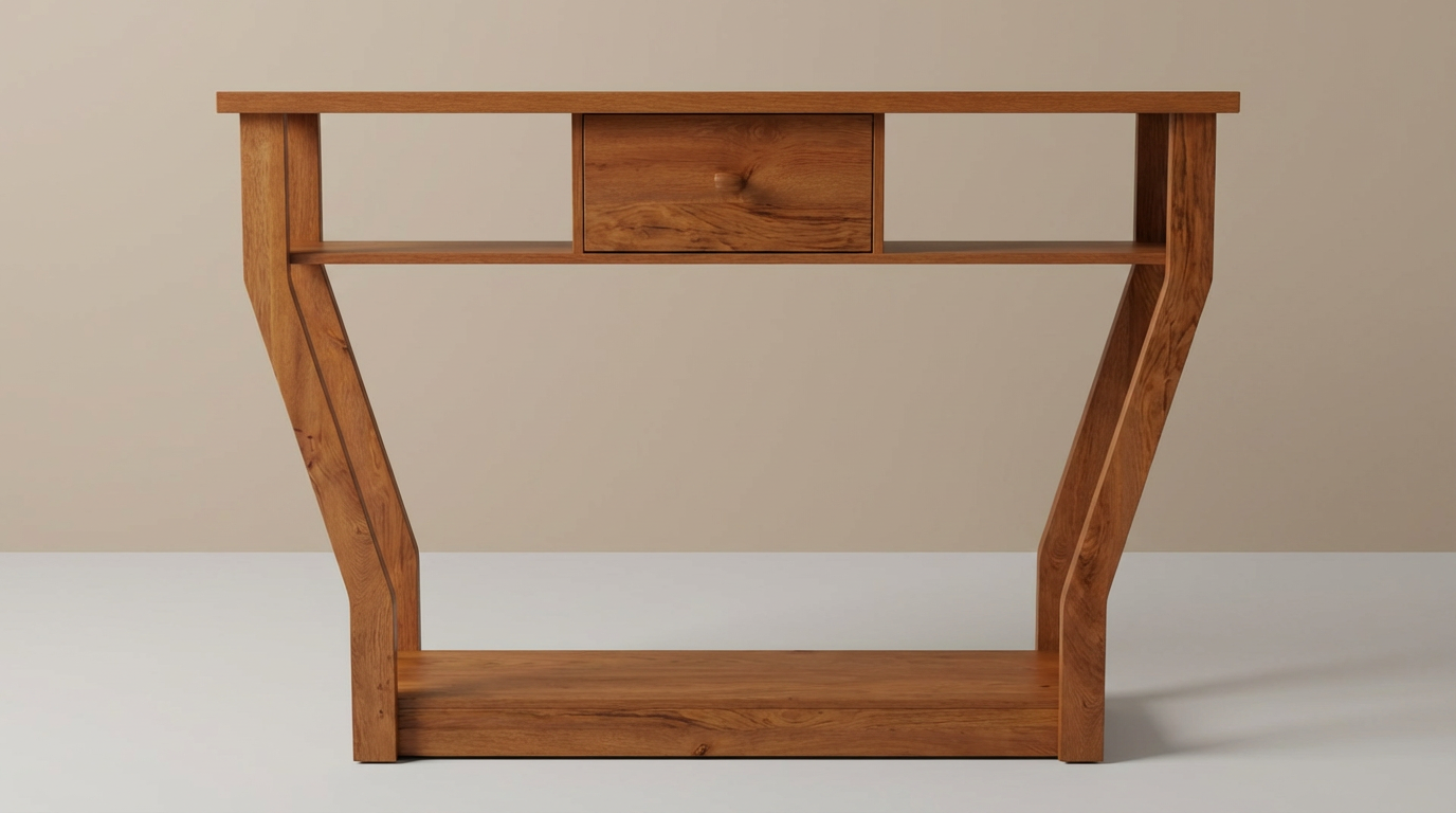 Costway Modern Sofa Accent Table with Drawer
