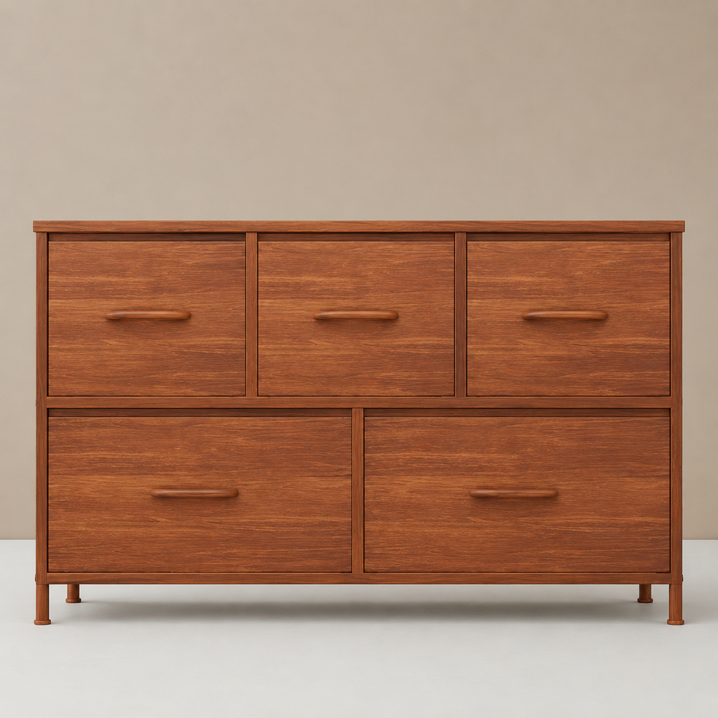EDX 5-Drawer Fabric Dresser