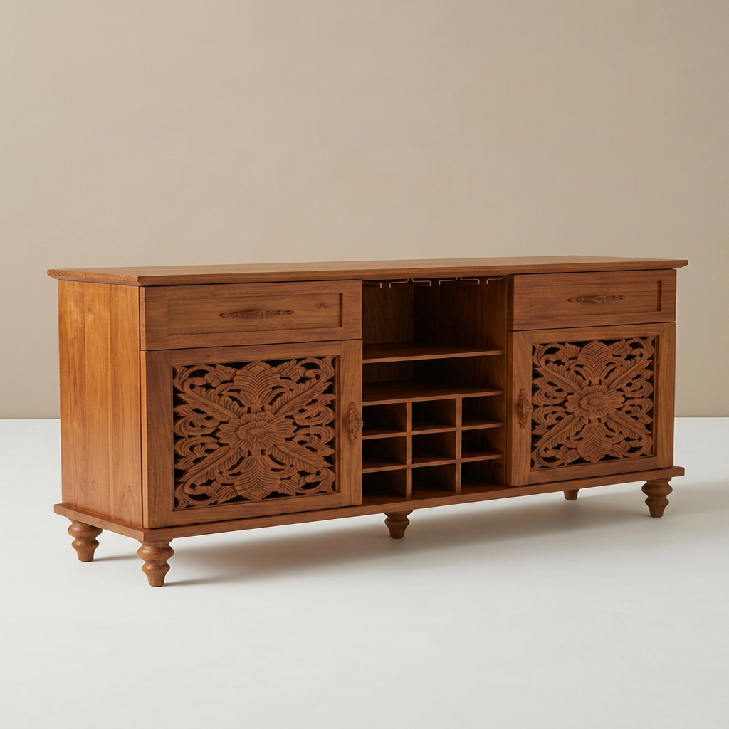 CBJCBJ 47" Wine Bar Cabinet