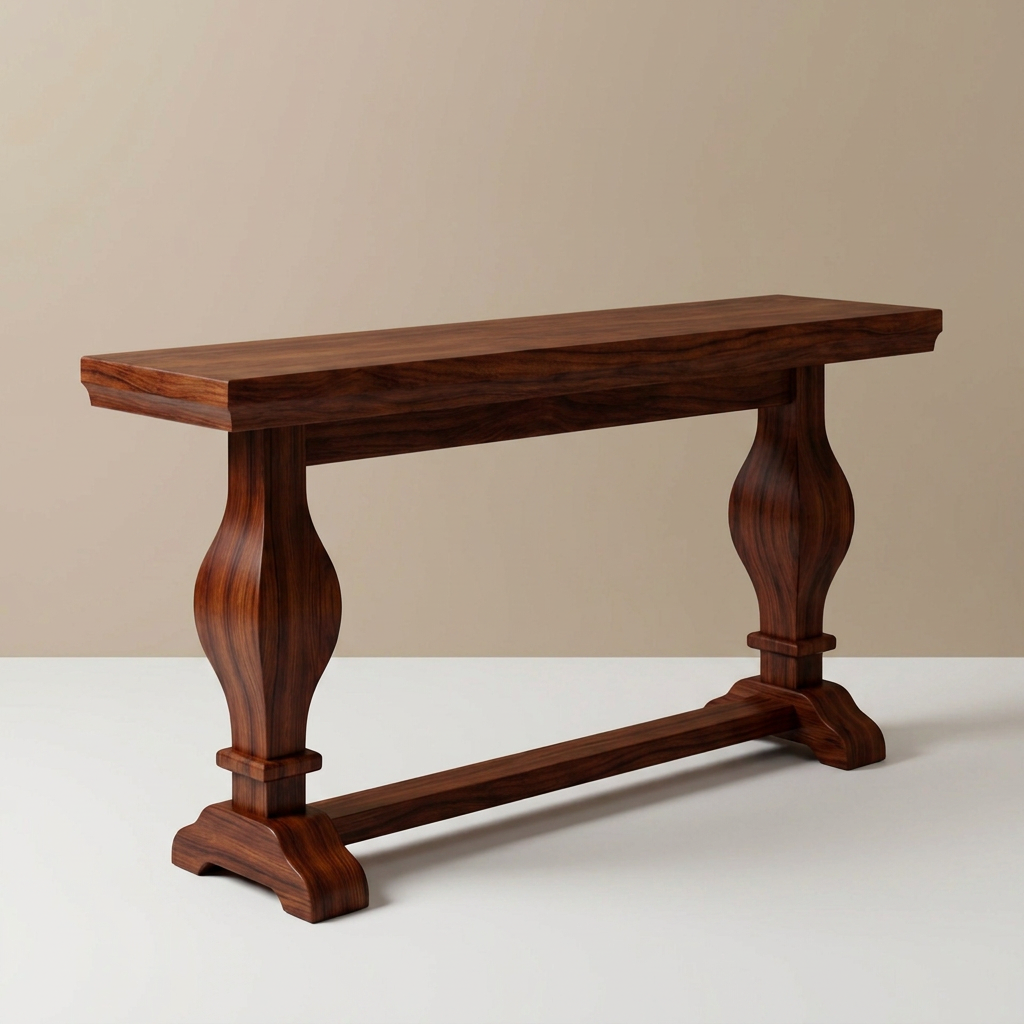 Linon Larson Solid Pine Dining Bench