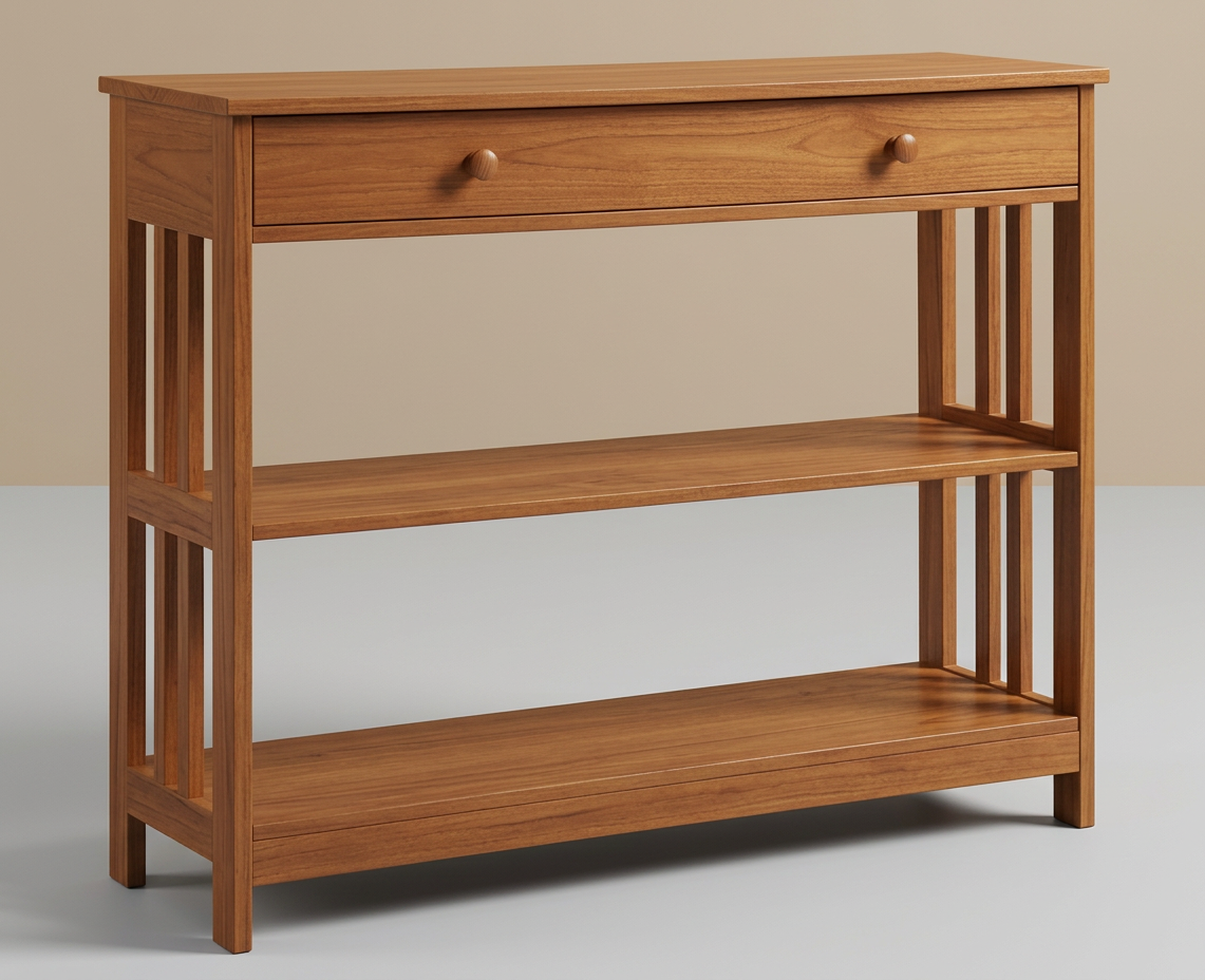 Convenience Concepts Mission 1-Drawer Console Table