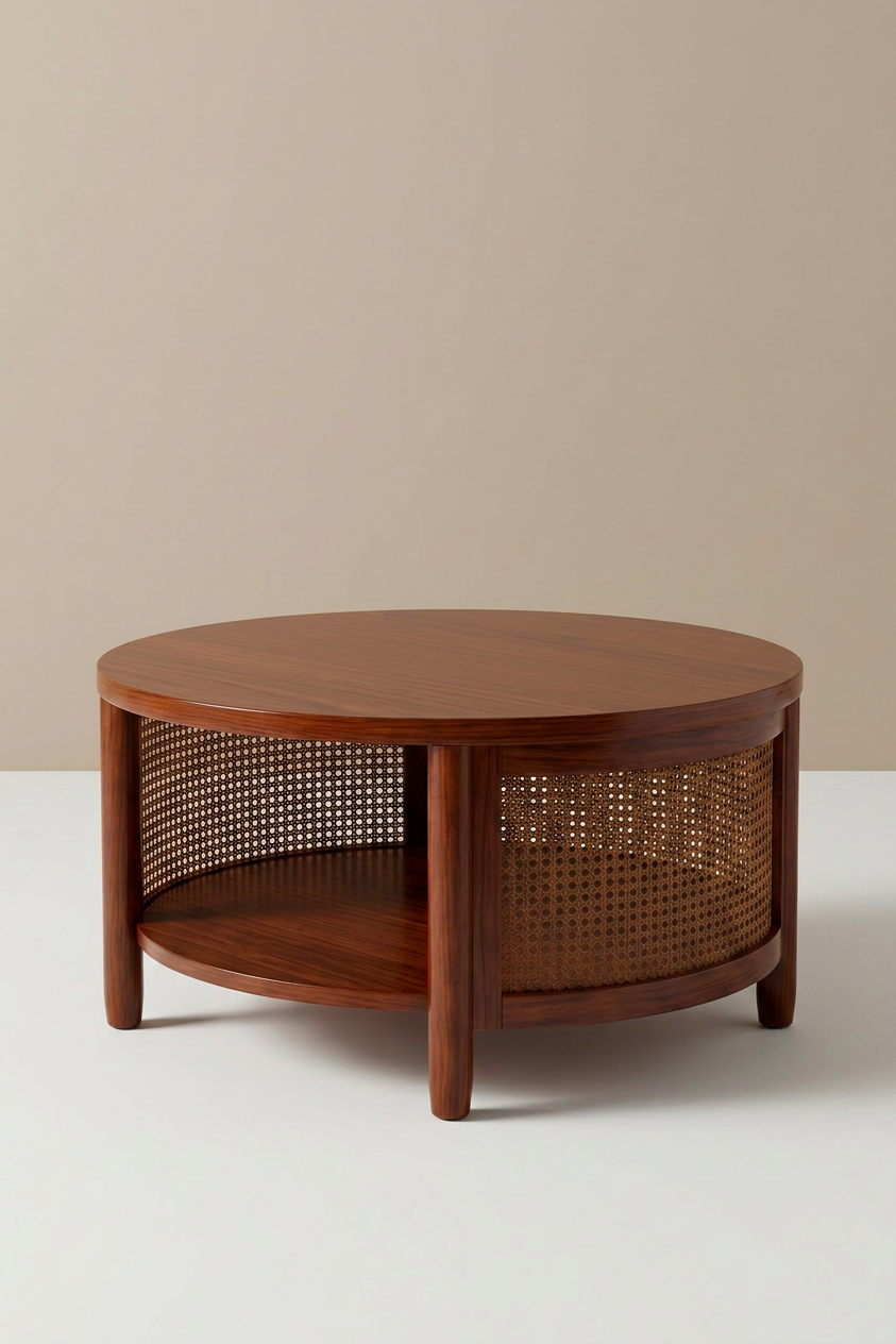 Better Homes & Gardens Springwood Caning Coffee Table