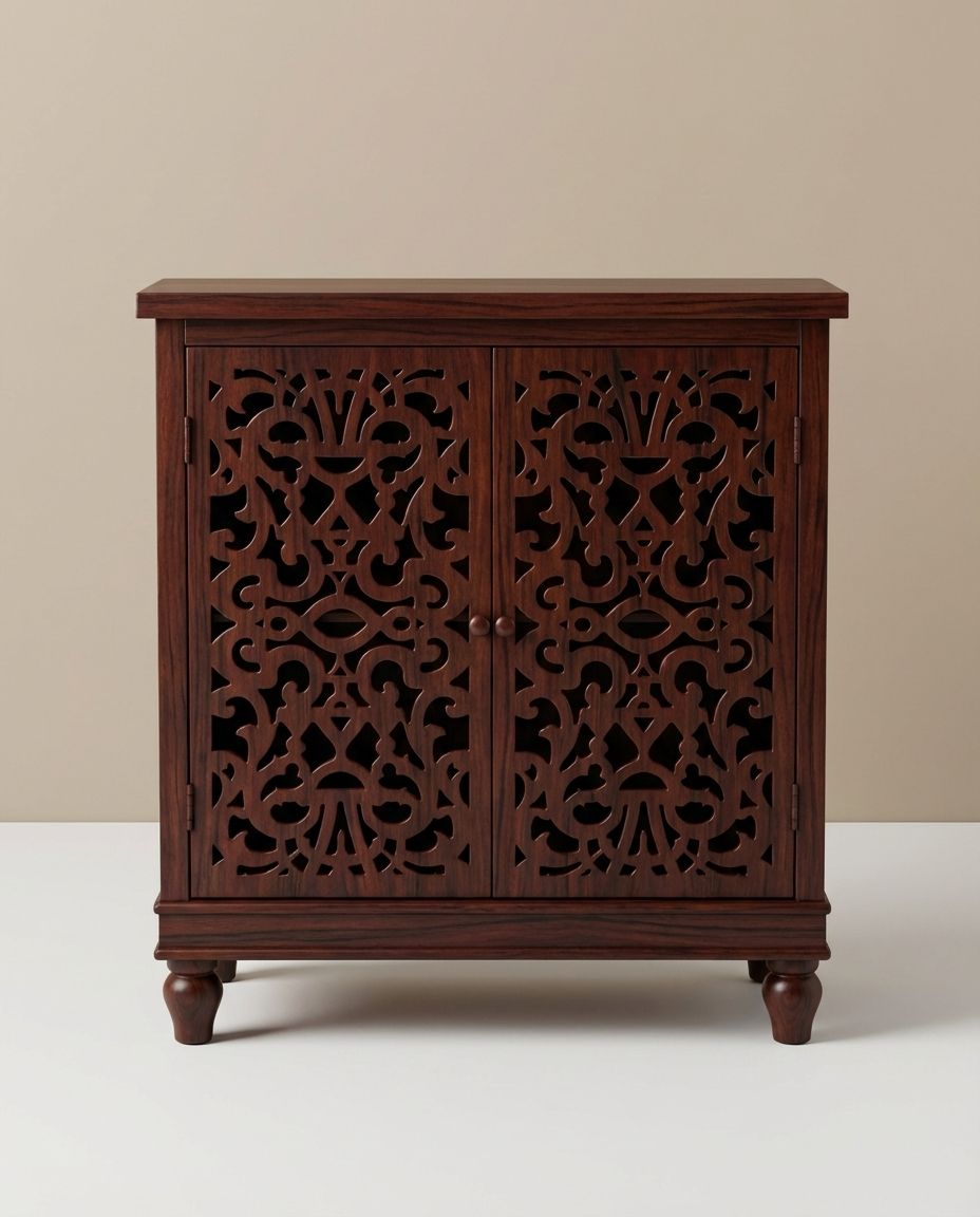 Alpha Joy Vintage Sideboard Buffet Cabinet